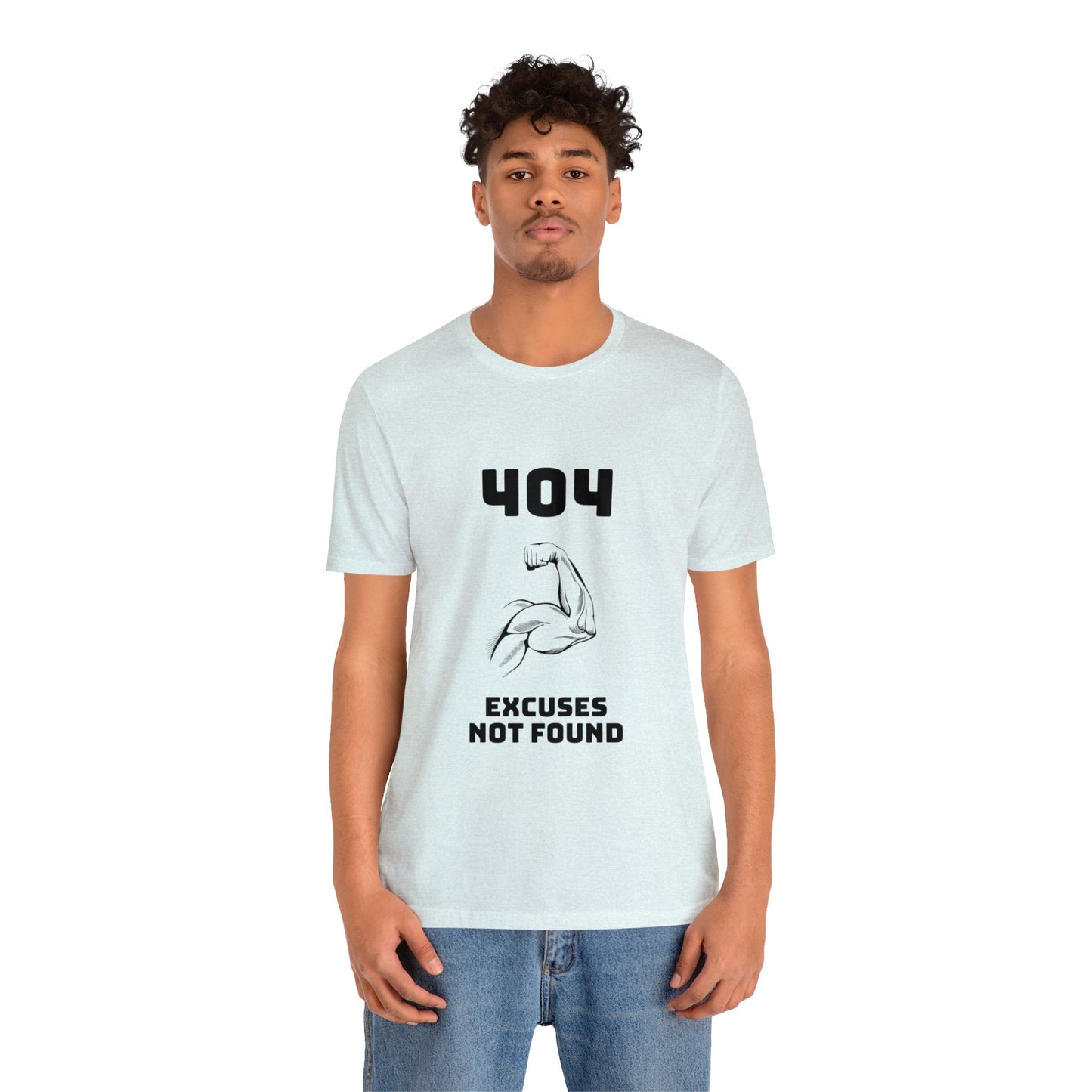 NotFoundBot - Excuses Not Found - Unisex Jersey Short Sleeve Tee